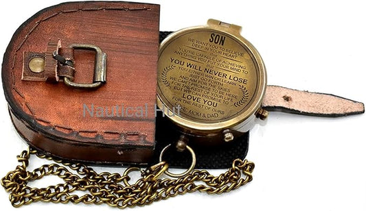 Military Compass for hiking and Survival- Waterproof Brass