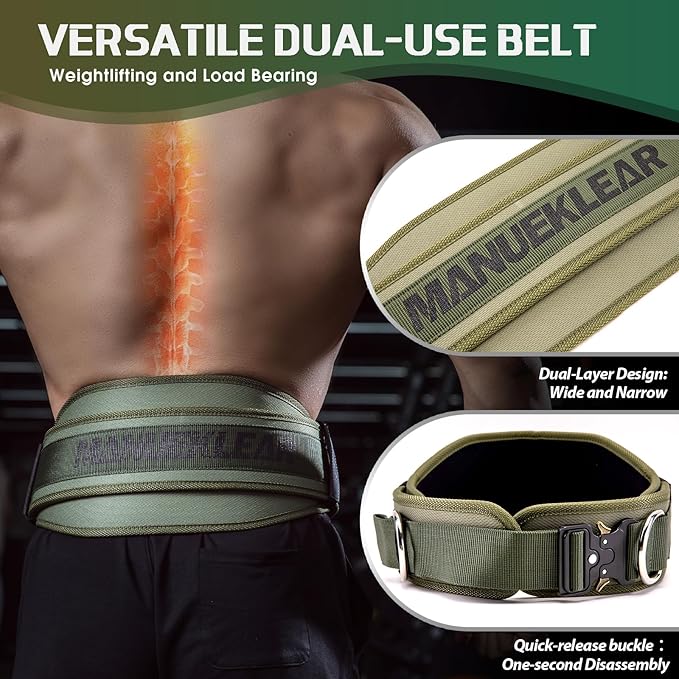 MANUEKLEAR All-Round Weighted Belt For Pullups