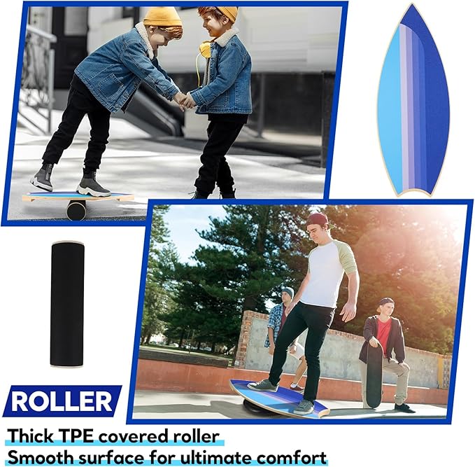 3 Sets Surf Balance Board Trainer Balance Disc