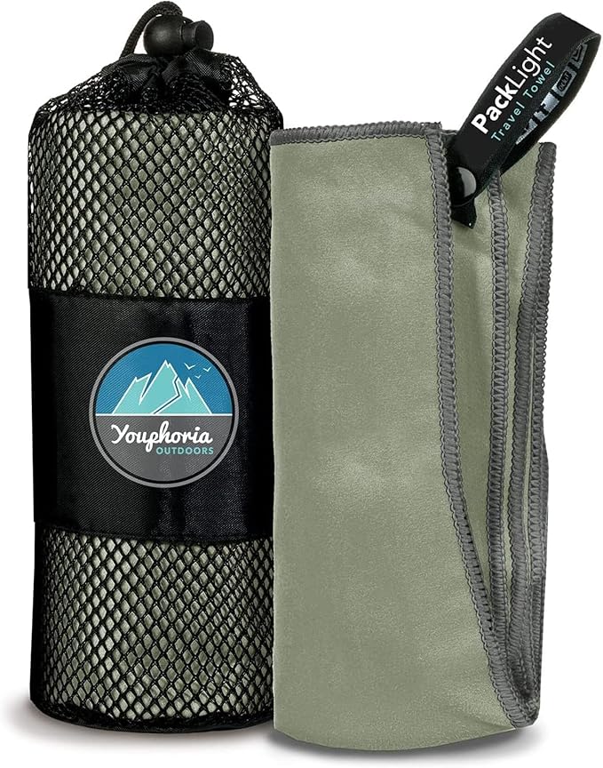 Youphoria Microfiber Travel Towel Fast Drying Lightweight -