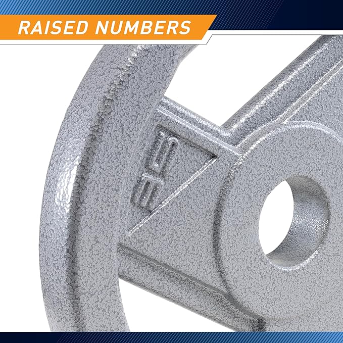 Marcy Classic 2" Cast Iron Olympic Grip Plates