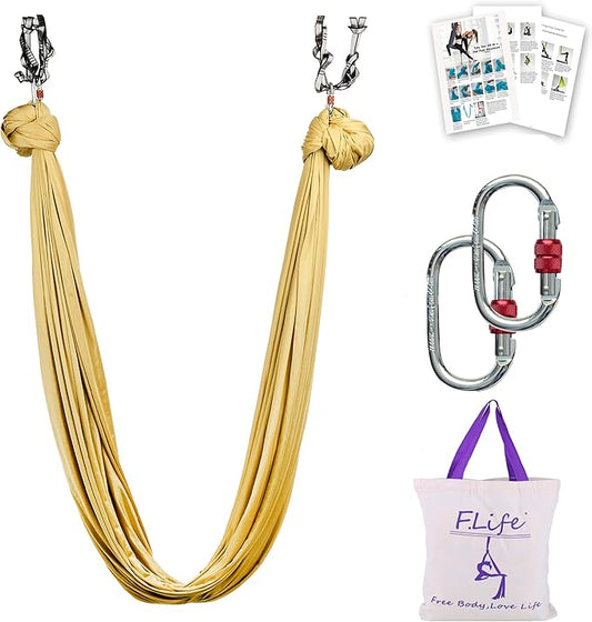 Aerial Silk Yoga Hammock & Swing for yoga Inversion
