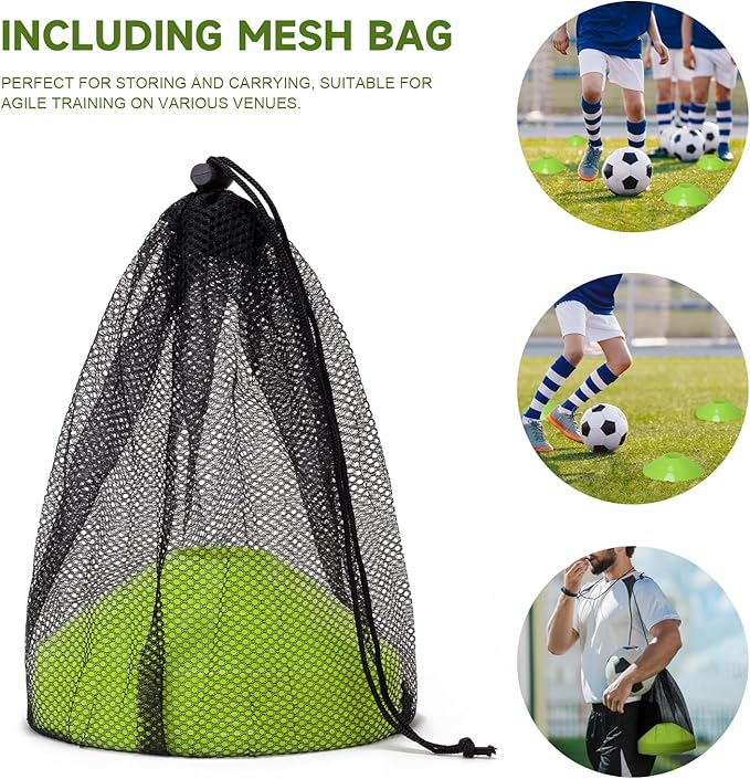 35 PCS Agility Soccer Cones for Training