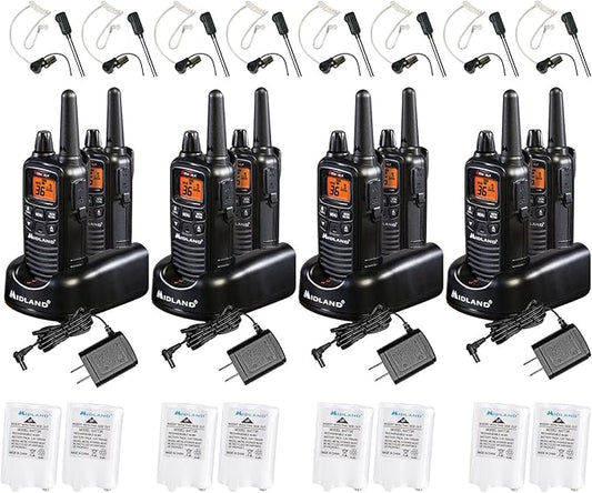 Midland LXT600BBX4 FRS Business Bundle Black 8 Pack