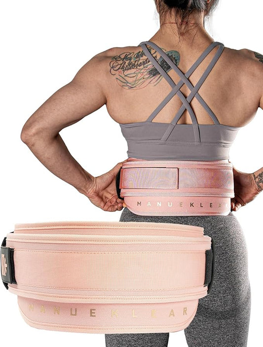 MANUEKLEAR Weight Lifting Belts for Men and Women