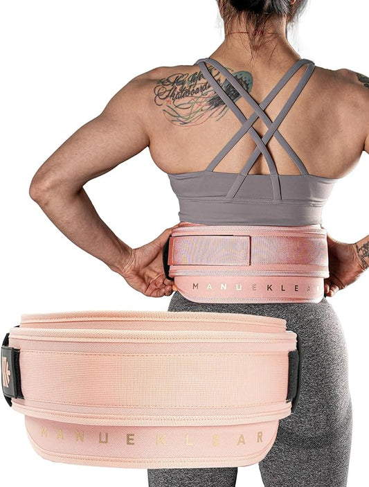 MANUEKLEAR Weight Lifting Belts for Men and Women