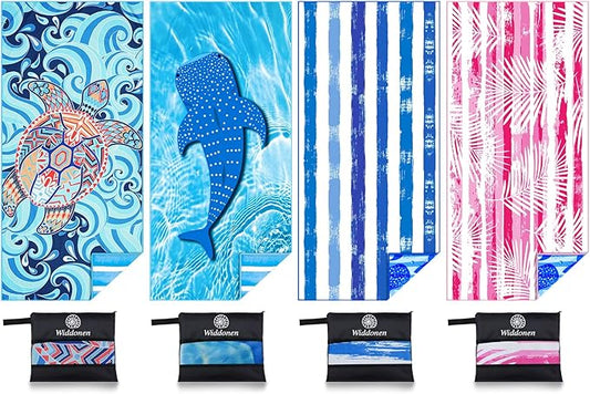 Microfiber Lightweight Beach Towel Sand Free Quick Dry