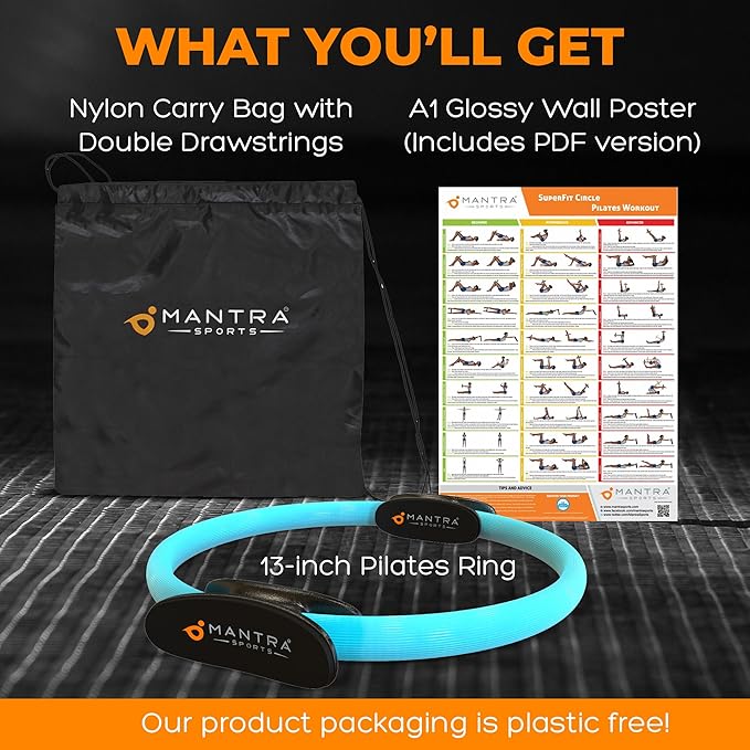 MANTRA SPORTS Pilates Ring Circle