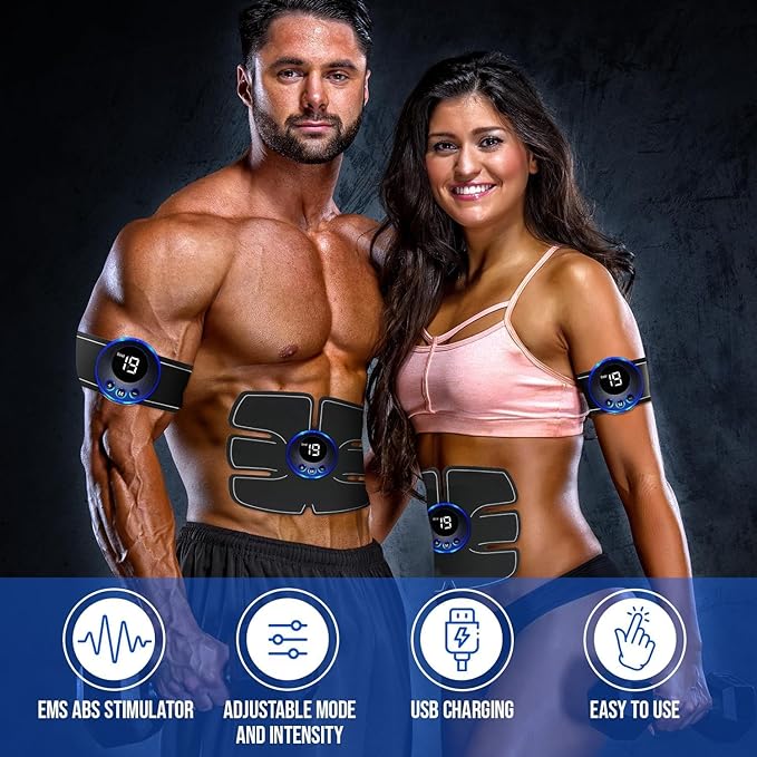 Abs Muscle -Portable Toner - Trainer Workout Equipment 10pcs Free