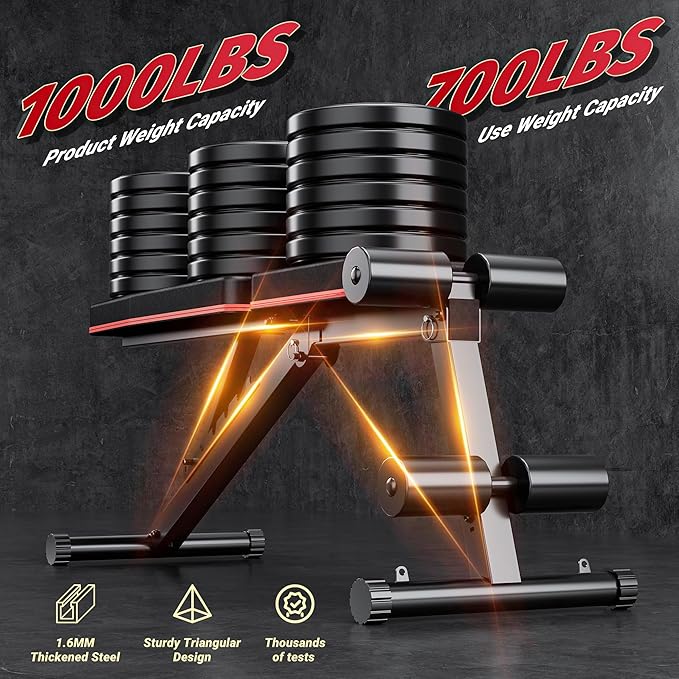 Adjustable Folding Weight Bench