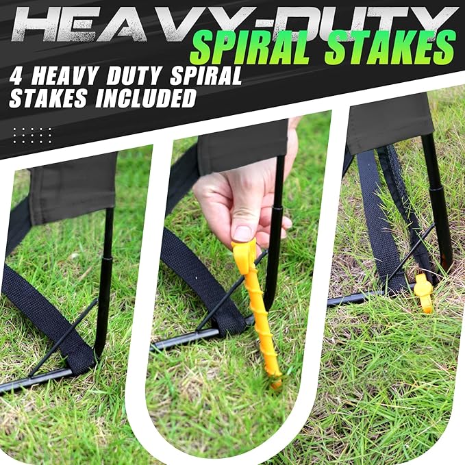 Kids Soccer Goal for Backyard 5×3, 6×4, 6×4, 9×5FT 9×5FT Easy