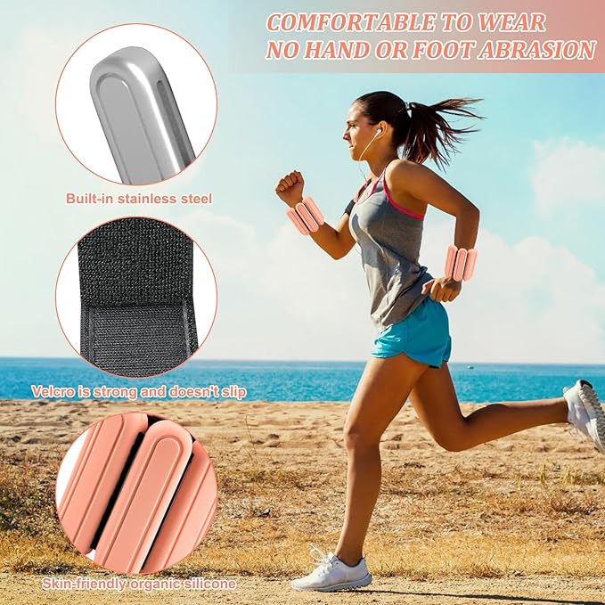 Adjustable Ankle Weights for Women Men Kids Wrist