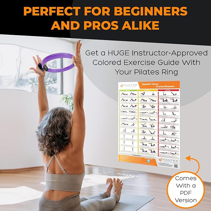 MANTRA SPORTS Pilates Ring Circle