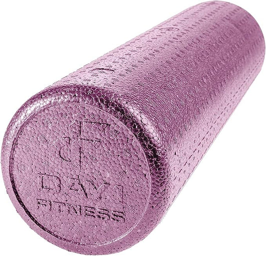 High-Density Round Foam Rollers - 4 Size and 8 Color
