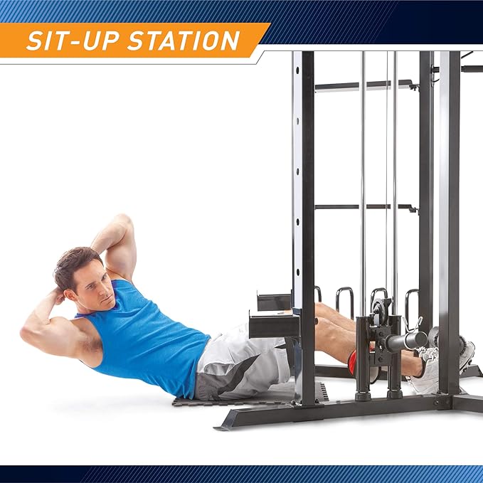 Marcy Olympic Multi-purpose Strength Training Cage with Pull SM-3551