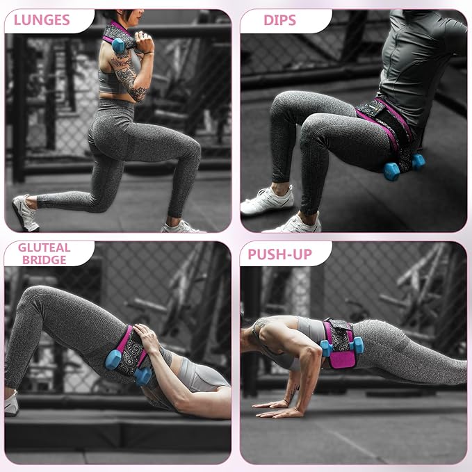 MANUEKLEAR Hip Thrust Belt for Women Glute Training
