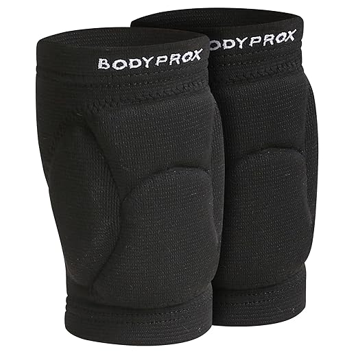 Bodyprox Volleyball Knee Pads for Junior Youth, 1 Pair Unisex (13-18 Years)
