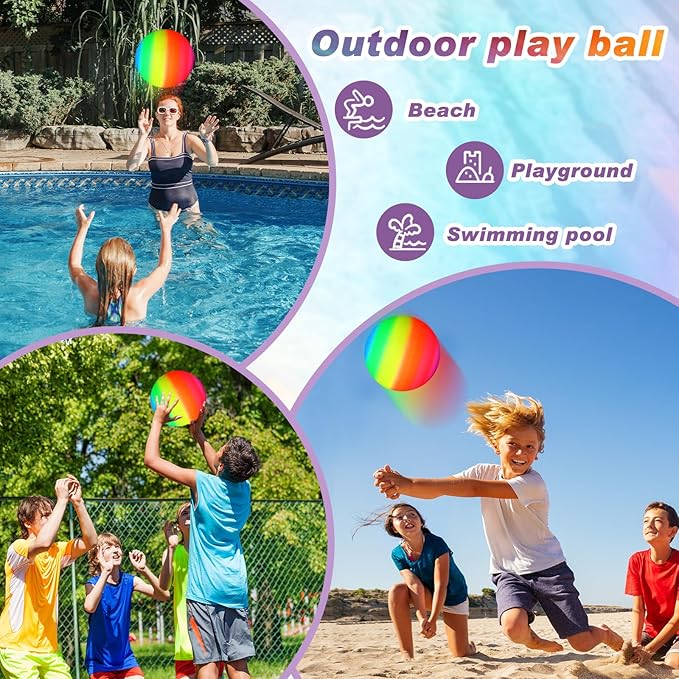 Macarrie 30 Pcs Playground Balls 6 Inches Dodgeball