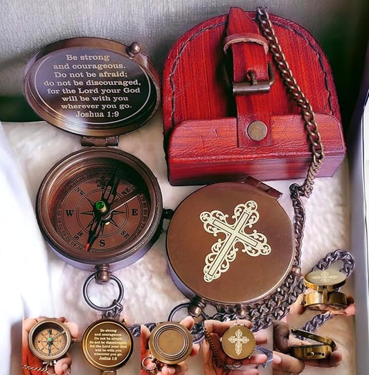 Military Compass for Hiking and Survival- Waterproof Brass (NEW81)