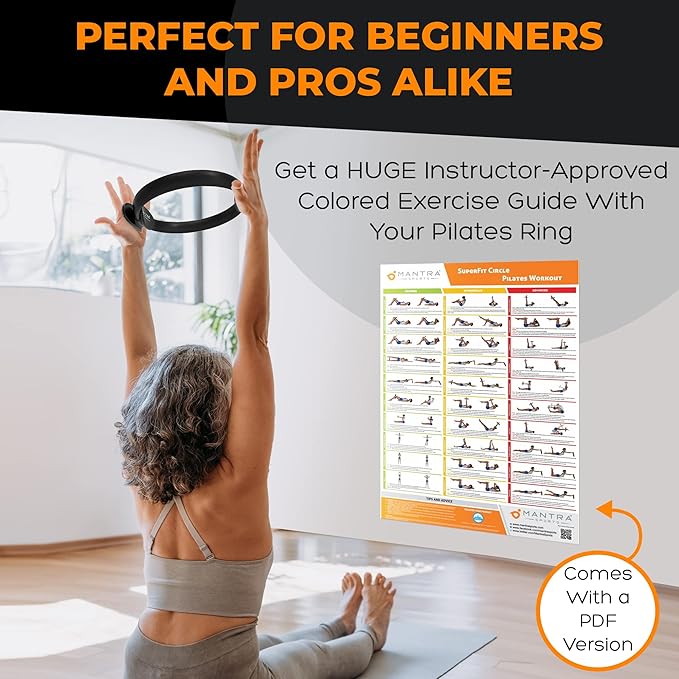 MANTRA SPORTS Pilates Ring Circle