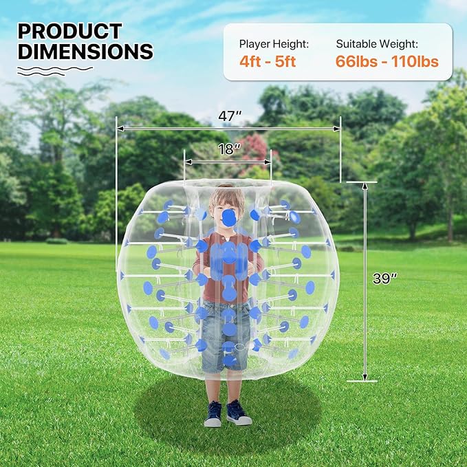 MADOG Inflatable Bumper Ball Body Zorb Ball