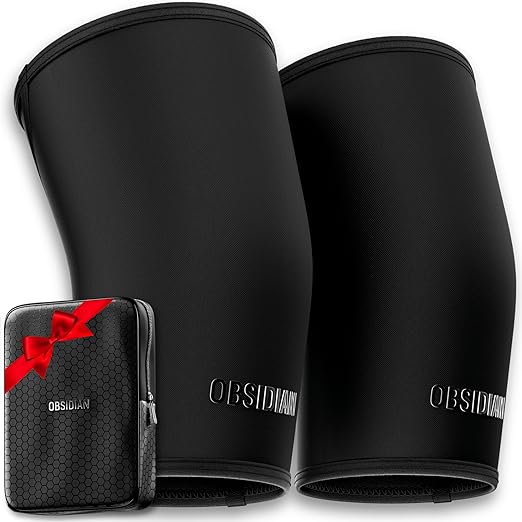 7mm Knee Sleeves Pro (1 Pair) for Weightlifting & Powerlifting - Premium Weightlifting Knee Sleeve for Men and Women - High Performance Neoprene Compression Sleeve for Squats & Lifting - IPF Approved (XXL)