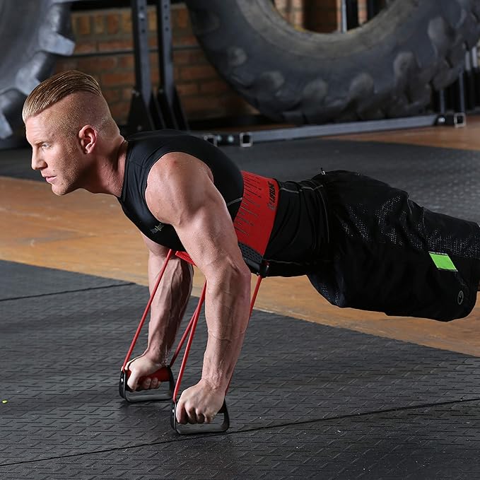 Lifeline Fitness Power Pushup - Pushup Training Equipment 90lbs of