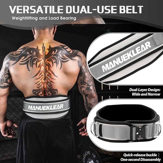 MANUEKLEAR All-Round Weighted Belt For Pullups