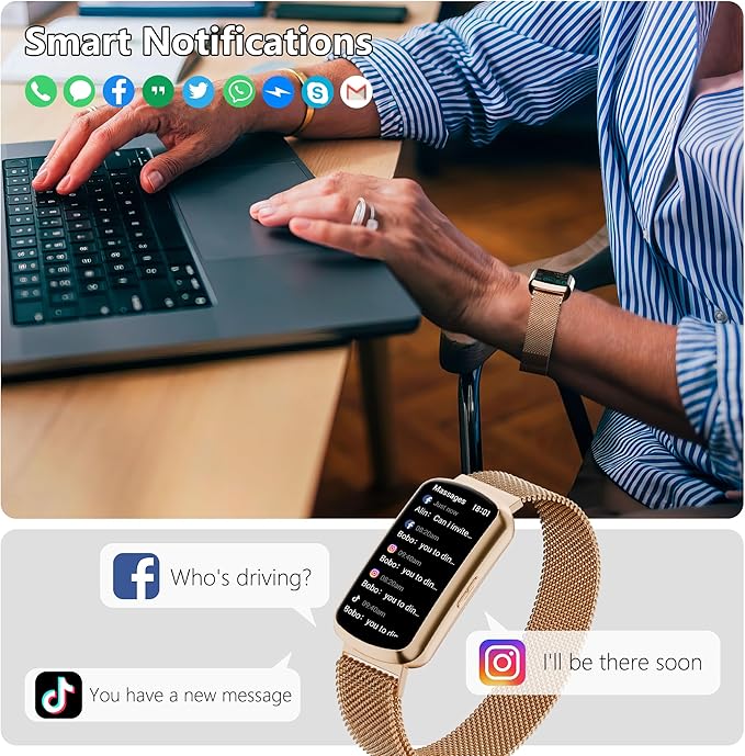 Health Fitness Tracker, Smart Watch with 24/7 Heart Rate and Blood Pressure Monitor, Activity Tracker with Blood Oxygen, 120 Sport Mode Waterproof Sleep Tracker for Women Men