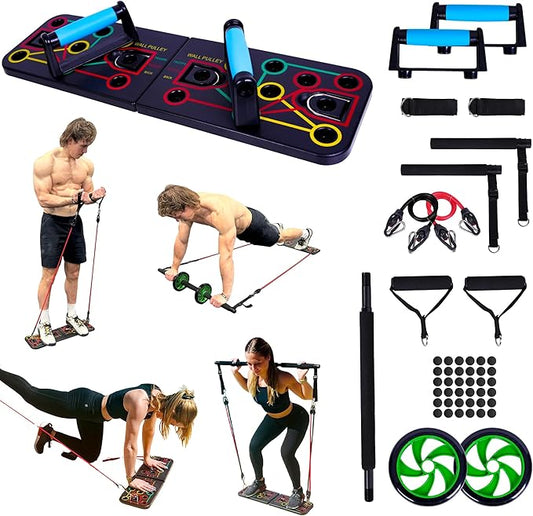 56 in 1 PUSH UP BOARD home gym equipment