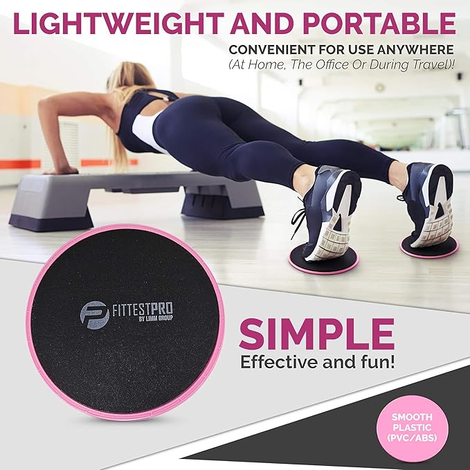 Limm Core Sliders for Working Out - Exercise 2) -