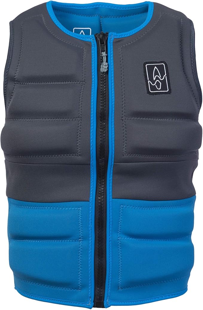 Mens Neoprene Wakesurf Comp Vest - Designed Exclusively for Wake Surfing, but Great for All Other Watersports Activities!
