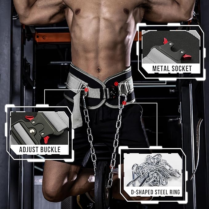MANUEKLEAR Quick Locking Dip Belt 40 inchs