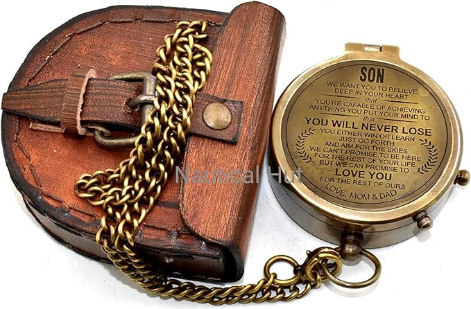 Military Compass for hiking and Survival- Waterproof Brass