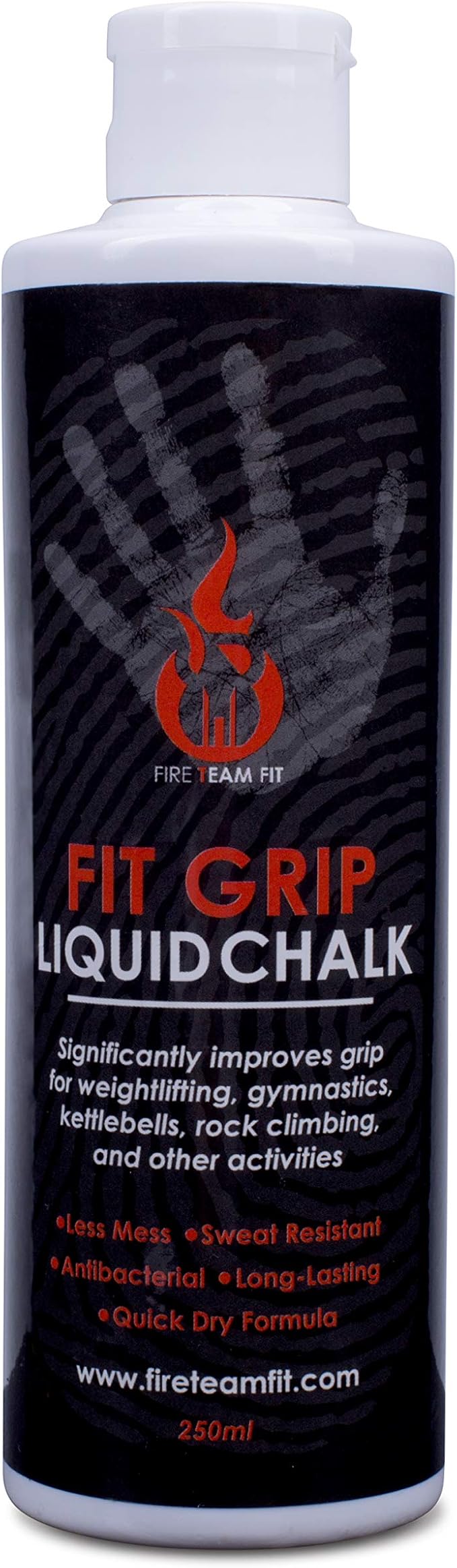 Liquid Chalk for Weight Lifting, Rock Climbing, Cross Training, & Powerlifting, Gym Approved Workout Chalk for Hands & Calluses