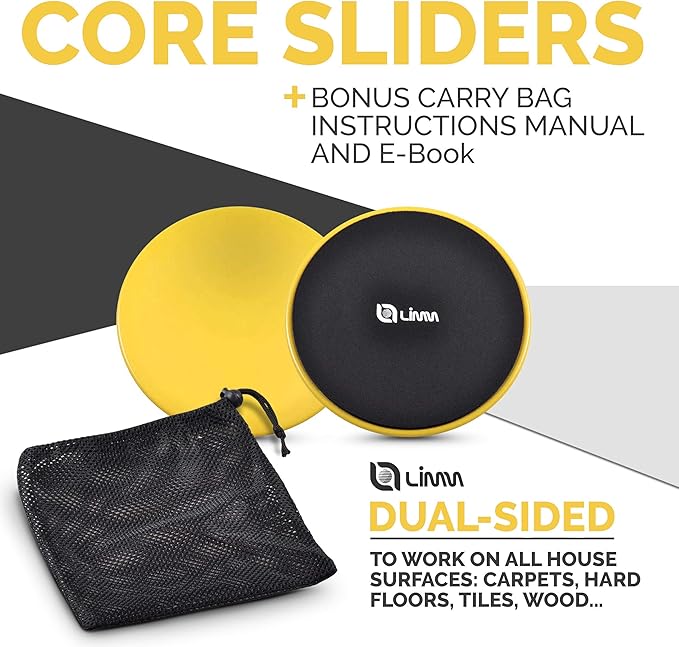 Limm Core Sliders for Working Out - Exercise 2) -
