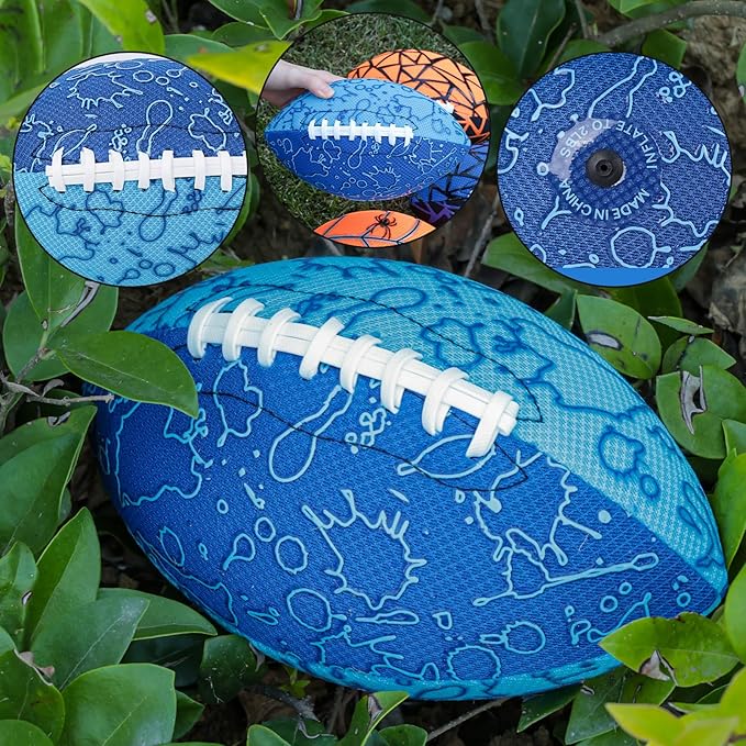 LOVEINUSA Inflatable Football for Kids 9.3 Inch