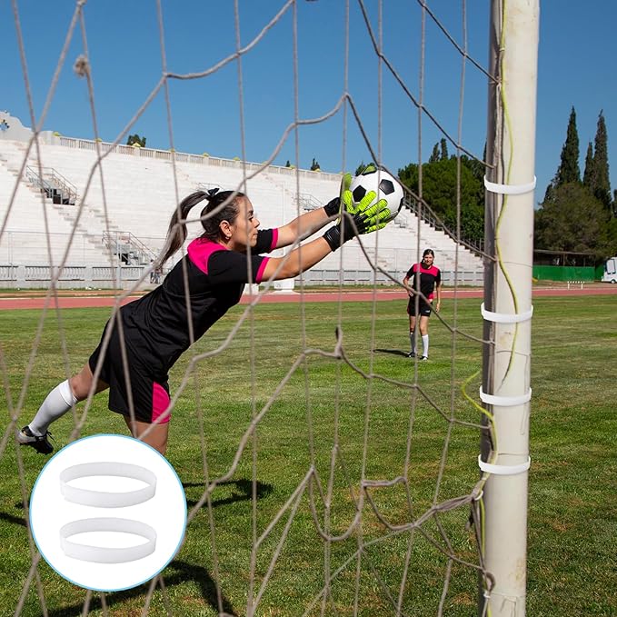 30 Pcs Soccer Goal Net Attachment Straps Soccer 14 x 0.8 Inch