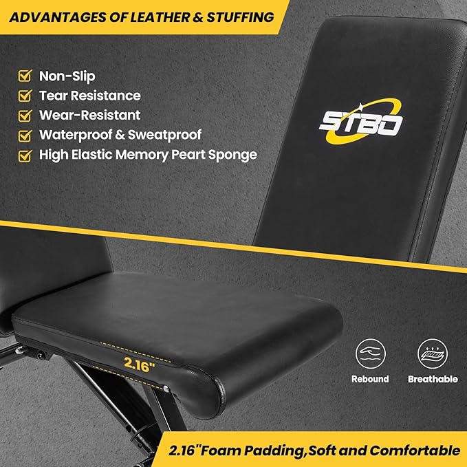 Adjustable Folding Weight Bench