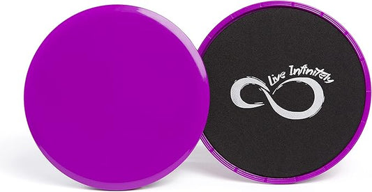 Live Infinitely Core Sliders – Dual Sided Fitness