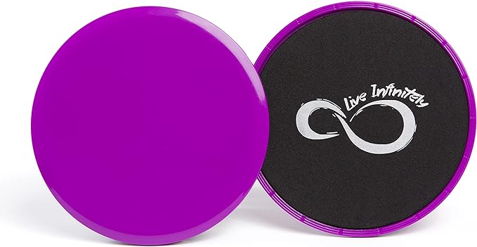 Live Infinitely Core Sliders – Dual Sided Fitness