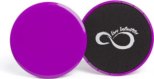 Live Infinitely Core Sliders – Dual Sided Fitness