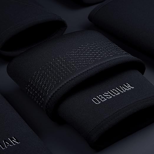 7mm Knee Sleeves Pro (1 Pair) for Weightlifting & Powerlifting - Premium Weightlifting Knee Sleeve for Men and Women - High Performance Neoprene Compression Sleeve for Squats & Lifting - IPF Approved (L)