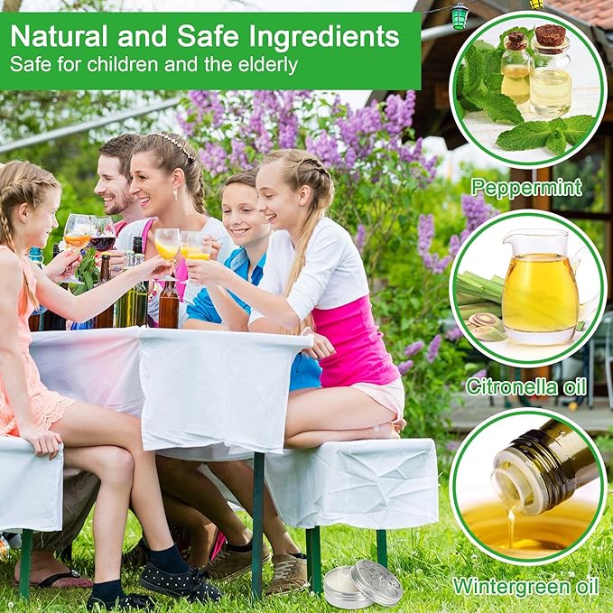 4 Pack Powerful Mosquito Repellent - Natural Deet