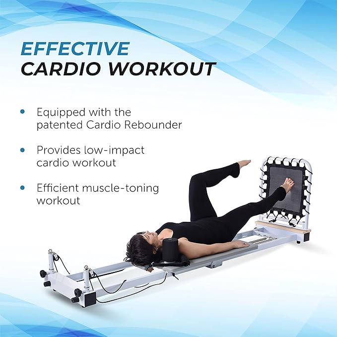 AeroPilates Precision Series Reformer 535 - Pilates Reformer 350 lbs