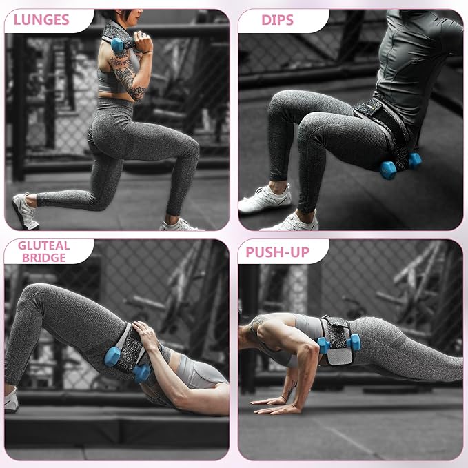 MANUEKLEAR Hip Thrust Belt for Women Glute Training