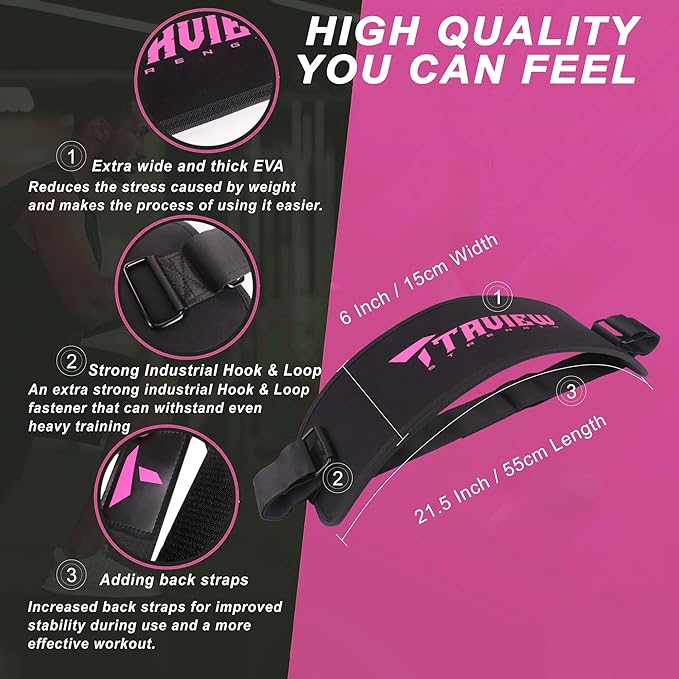 Hip Thrust Belt for Gym & Pilates