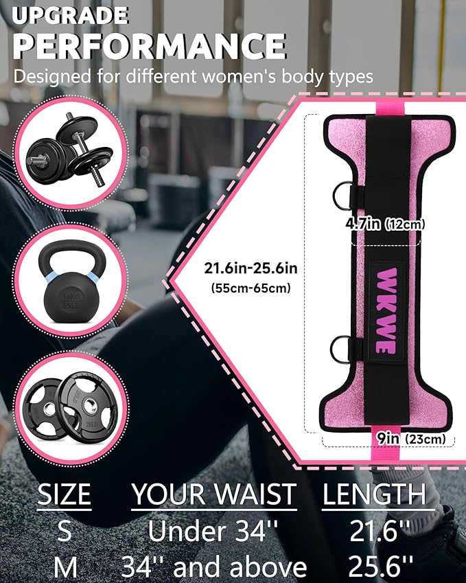 Hip Thrust Belt for Exercise