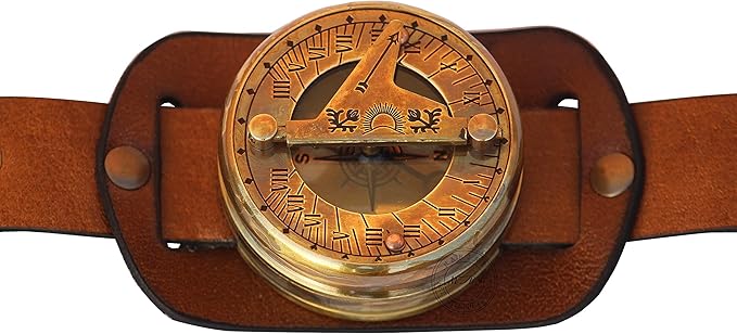 MAI Sundial Compass Wrist Band for Navigational Tool