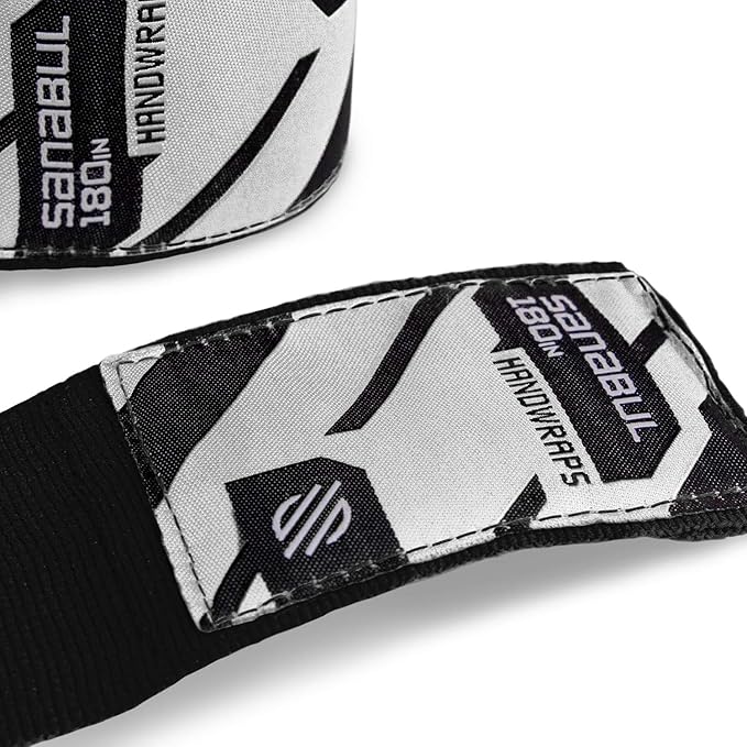 Sanabul Elastic 180 inch Boxing Hand Wraps for Boxing Gloves Muay Thai Kickboxing MMA Wraps for Men & Women